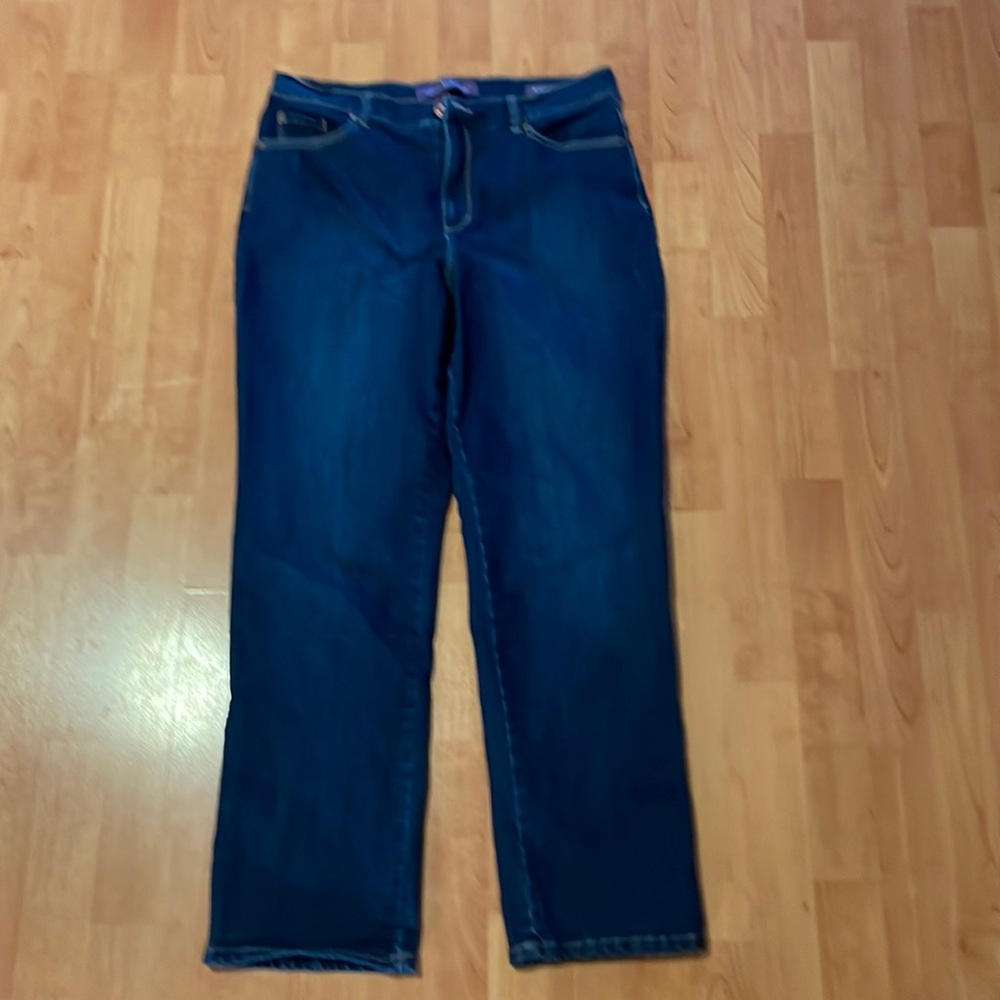 Gloria Vanderbilt Womens Amanda Blue‎ Jeans, Gloria Vanderbilt Jeans Size 14 S